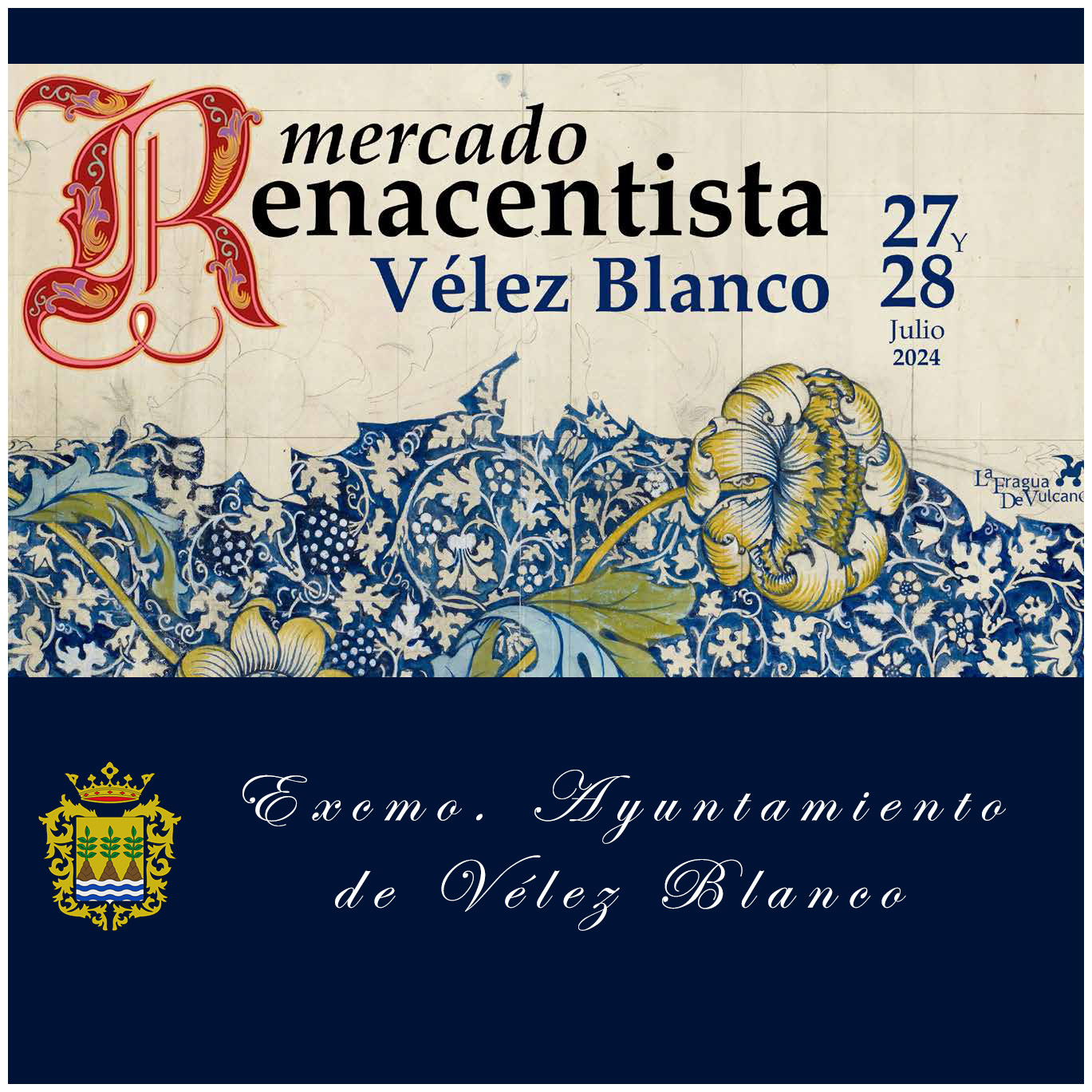 Mercado Renacentista Vélez Blanco 27 y 28 Julio 2024